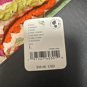 Free People Multi Color Crop Top